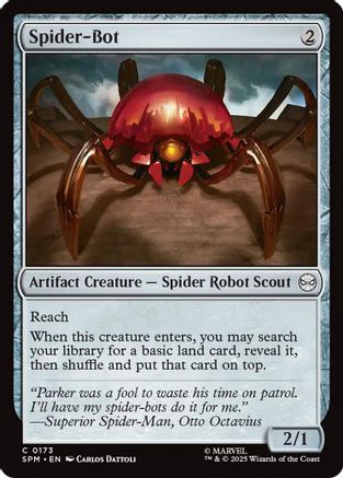 Spider-Bot (SPM-173) - Marvel's Spider-Man Foil [Common]