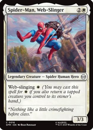 Spider-Man, Web-Slinger (SPM-016) - Marvel's Spider-Man [Common]
