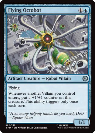 Flying Octobot (SPM-031) - Marvel's Spider-Man [Uncommon]