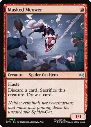 Masked Meower (SPM-082) - Marvel's Spider-Man [Common]