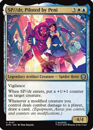 SP//dr, Piloted by Peni (SPM-147) - Marvel's Spider-Man Foil [Uncommon]