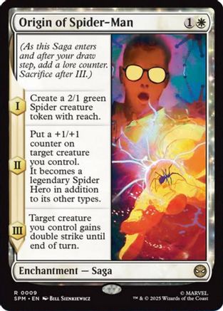 Origin of Spider-Man (SPM-009) - Marvel's Spider-Man [Rare]