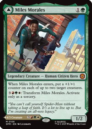 Miles Morales (SPM-108) - Marvel's Spider-Man Foil [Mythic]