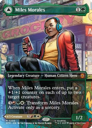 Miles Morales (0200) (Borderless) (SPM-200) - Marvel's Spider-Man [Mythic]