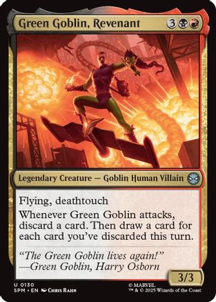 Green Goblin, Revenant (SPM-130) - Marvel's Spider-Man Foil [Uncommon]