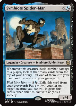 Symbiote Spider-Man (SPM-156) - Marvel's Spider-Man [Rare]