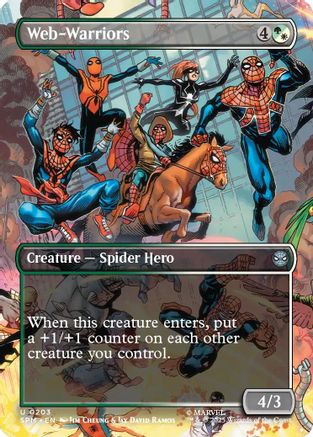 Web-Warriors (Borderless) (SPM-203) - Marvel's Spider-Man [Uncommon]