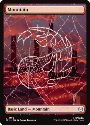 Mountain (0192) (SPM-192) - Marvel's Spider-Man Foil [Land]
