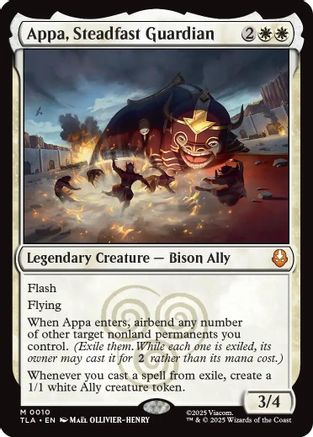 Appa, Steadfast Guardian (TLA-010) - Avatar: The Last Airbender [Mythic]