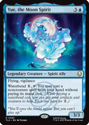 Yue, the Moon Spirit (TLA-083) - Avatar: The Last Airbender Foil [Rare]