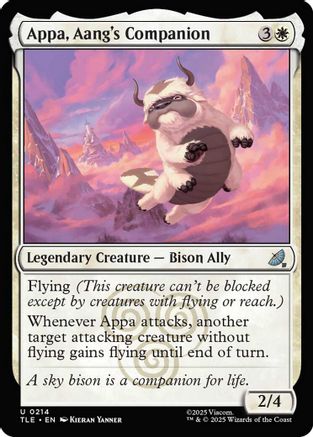 Appa, Aang's Companion (TLE-214) - Avatar: The Last Airbender: Eternal-Legal [Uncommon]