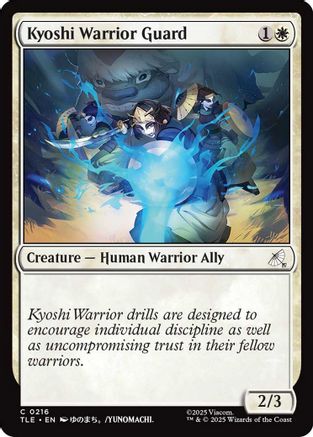Kyoshi Warrior Guard (TLE-216) - Avatar: The Last Airbender: Eternal-Legal [Common]