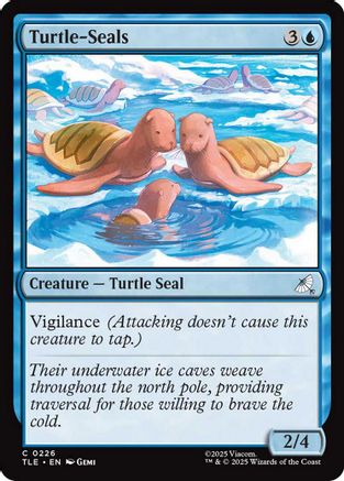 Turtle-Seals (TLE-226) - Avatar: The Last Airbender: Eternal-Legal Foil [Common]