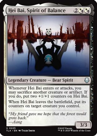 Hei Bai, Spirit of Balance (TLA-225) - Avatar: The Last Airbender [Uncommon]
