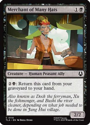 Merchant of Many Hats (TLA-110) - Avatar: The Last Airbender Foil [Common]
