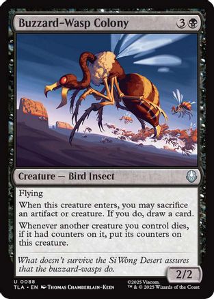 Buzzard-Wasp Colony (TLA-088) - Avatar: The Last Airbender Foil [Uncommon]