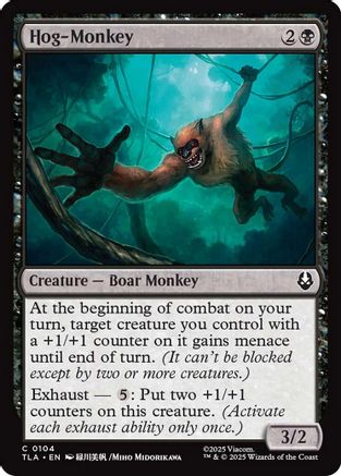 Hog-Monkey (TLA-104) - Avatar: The Last Airbender Foil [Common]