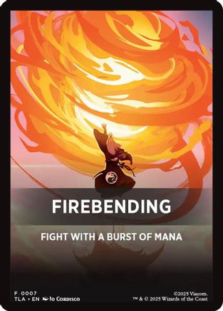 Firebending Theme Card (TLA-007) - Avatar: The Last Airbender [Token]
