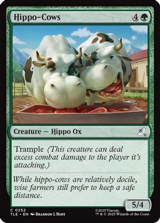 Hippo-Cows (TLE-252) - Avatar: The Last Airbender: Eternal-Legal [Common]