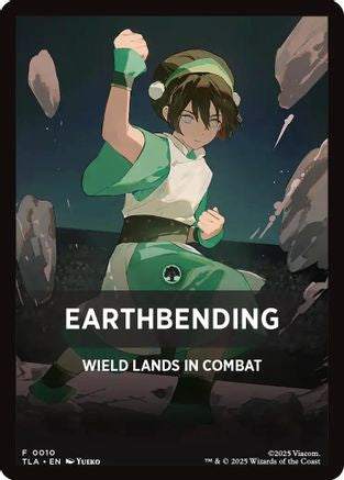 Earthbending Theme Card (TLA-010) - Avatar: The Last Airbender [Token]