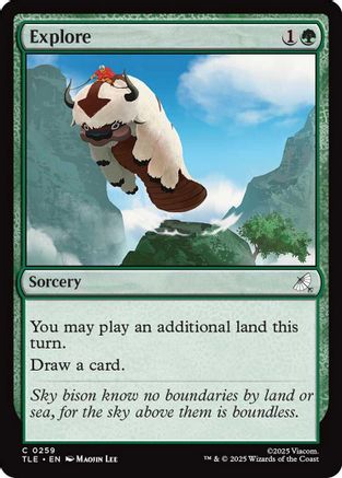 Explore (TLE-259) - Avatar: The Last Airbender: Eternal-Legal Foil [Common]