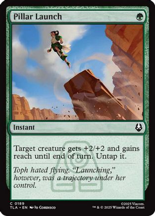 Pillar Launch (TLA-189) - Avatar: The Last Airbender Foil [Common]
