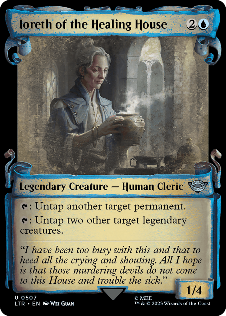 Ioreth of the Healing House (LTR-507) - The Lord of the Rings: Tales of Middle-earth: (Showcase) Scroll [Uncommon]