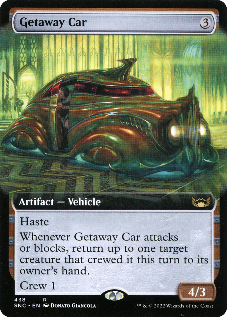 Getaway Car (SNC-438) - Streets of New Capenna: (Extended Art) Foil [Rare]