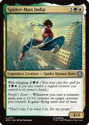 Spider-Man India (SPM-151) - Marvel's Spider-Man [Uncommon]