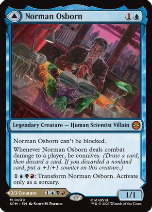 Norman Osborn (SPM-039) - Marvel's Spider-Man Foil [Uncommon]