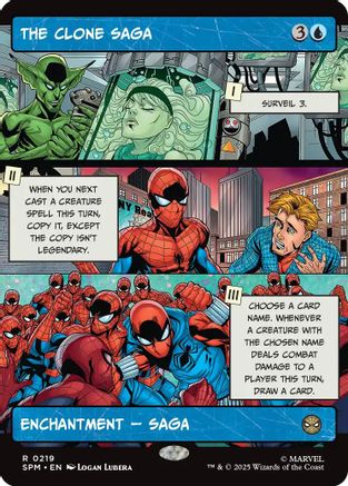 The Clone Saga (Borderless) (SPM-219) - Marvel's Spider-Man [Rare]