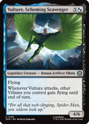 Vulture, Scheming Scavenger (SPM-158) - Marvel's Spider-Man [Uncommon]