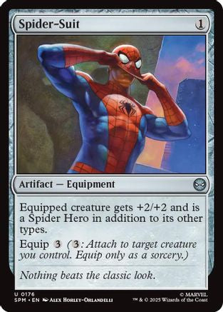 Spider-Suit (SPM-176) - Marvel's Spider-Man Foil [Uncommon]