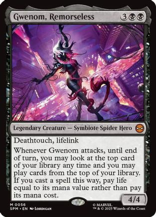 Gwenom, Remorseless (SPM-056) - Marvel's Spider-Man [Mythic]