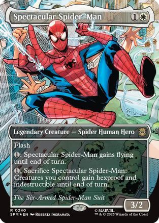 Spectacular Spider-Man (240) (SPM-240) - Marvel's Spider-Man Foil [Rare]