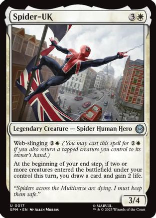 Spider-UK (SPM-017) - Marvel's Spider-Man [Uncommon]