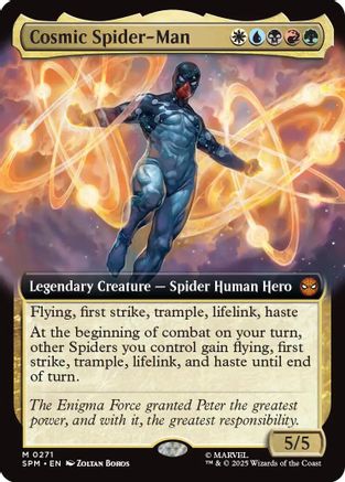 Cosmic Spider-Man (Extended Art) (SPM-271) - Marvel's Spider-Man [Mythic]