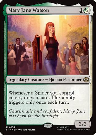 Mary Jane Watson (SPM-134) - Marvel's Spider-Man [Rare]