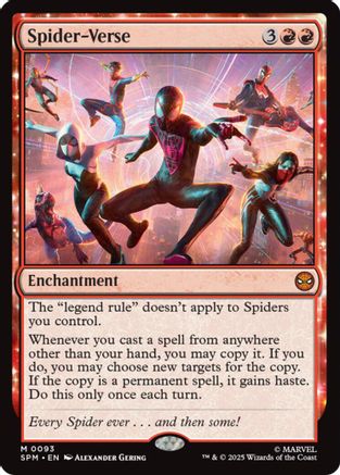 Spider-Verse (SPM-093) - Marvel's Spider-Man Foil [Mythic]