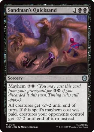 Sandman's Quicksand (SPM-063) - Marvel's Spider-Man [Uncommon]