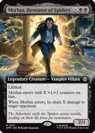 Morlun, Devourer of Spiders (Extended Art) (SPM-257) - Marvel's Spider-Man [Rare]