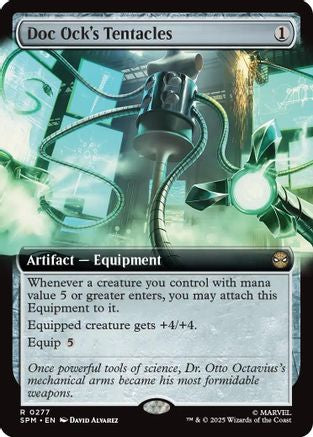 Doc Ock's Tentacles (Extended Art) (SPM-277) - Marvel's Spider-Man [Rare]