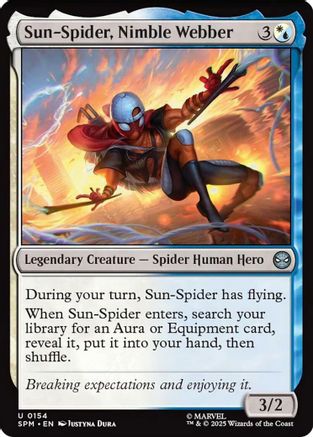 Sun-Spider, Nimble Webber (SPM-154) - Marvel's Spider-Man [Uncommon]