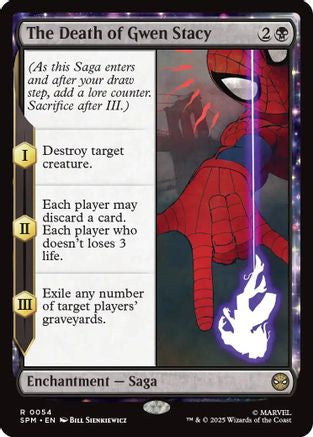 The Death of Gwen Stacy (SPM-054) - Marvel's Spider-Man [Rare]