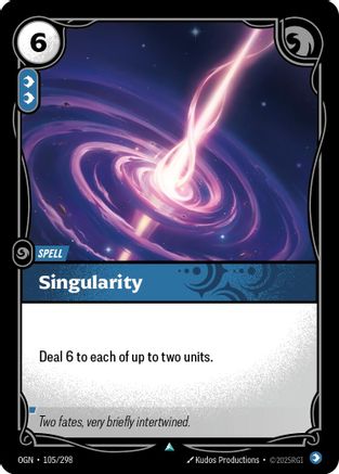 Singularity (105/298) - Origins