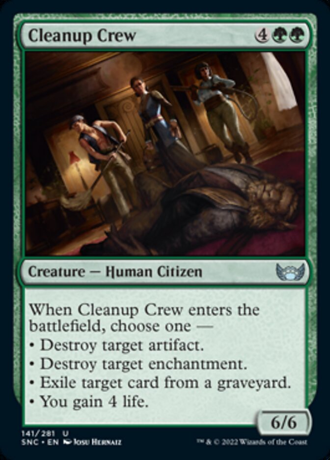 Cleanup Crew (SNC-141) - Streets of New Capenna [Uncommon]