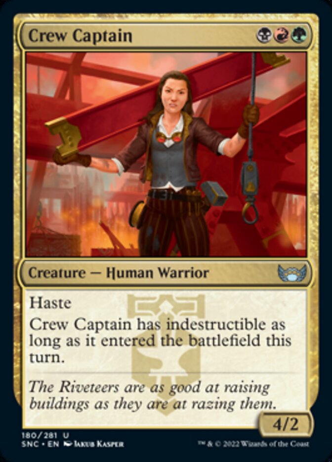 Crew Captain (SNC-180) - Streets of New Capenna [Uncommon]