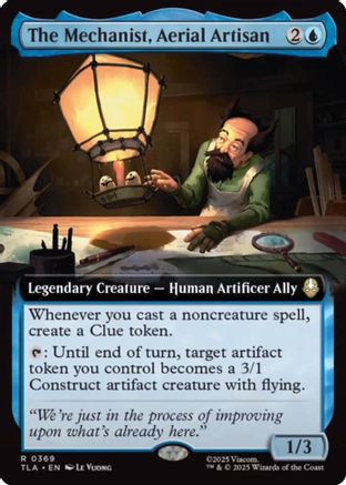 The Mechanist, Aerial Artisan (Extended Art) (TLA-369) - Avatar: The Last Airbender [Rare]