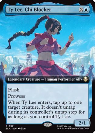 Ty Lee, Chi Blocker (Extended Art) (TLA-371) - Avatar: The Last Airbender [Rare]