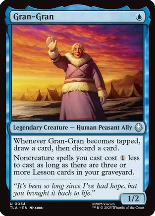 Gran-Gran (TLA-054) - Avatar: The Last Airbender Foil [Uncommon]